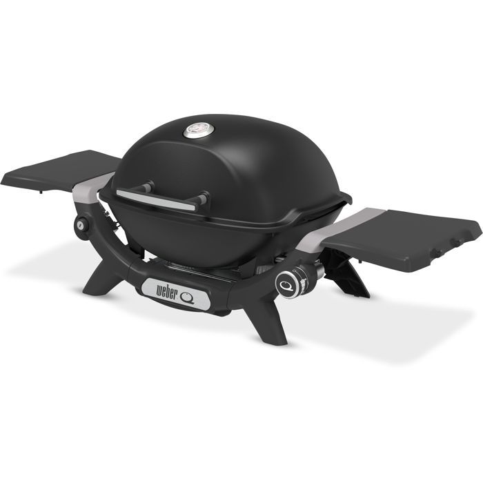 Image secondaire de Barbecue à gaz Weber Q1200N - Compact et Pratique avec 2 Tablettes