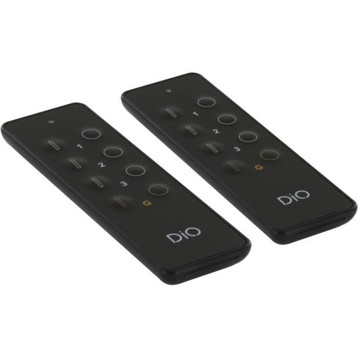 Lot de 2 télécommandes - DiO CONNECTED HOME - 3 canaux + 1 groupe - DiO 1.0