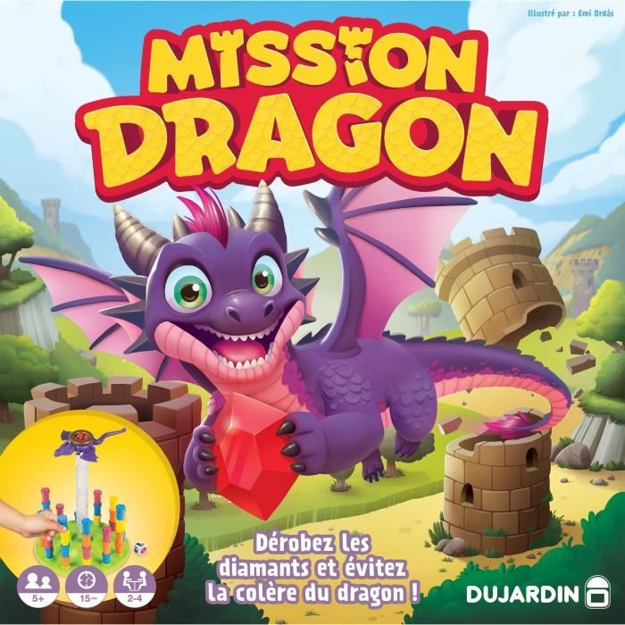 Mission Dragon - Jeu de société captivant pour toute la famille