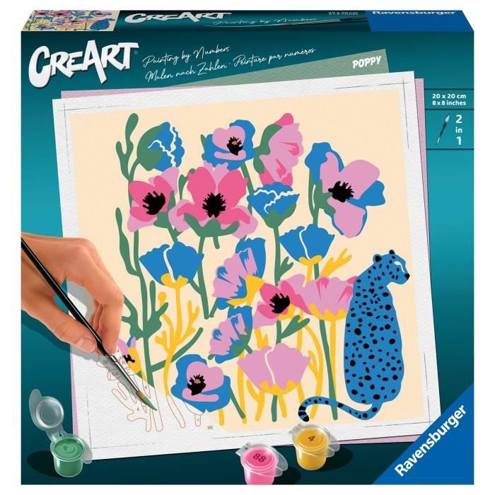 CreArt - 20x20cm - Poppy - Jolane Edition