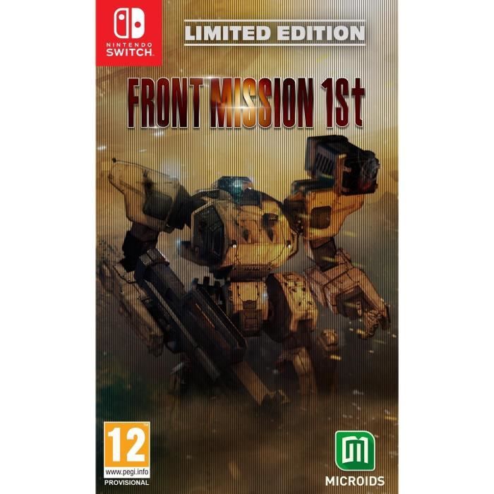 FRONT MISSION 1ST Limited Edition - Jeu Nintendo Switch