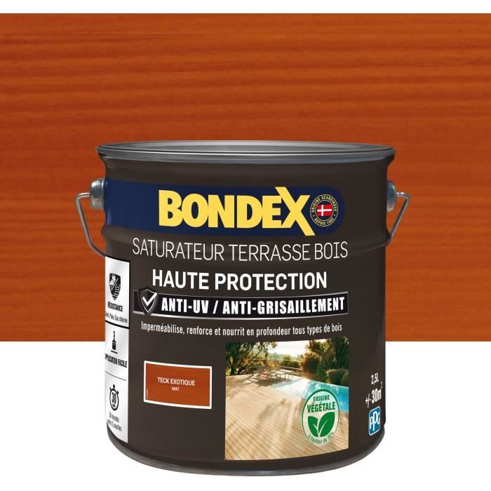 BONDEX - Saturator - Teak - Matt - 2.5L