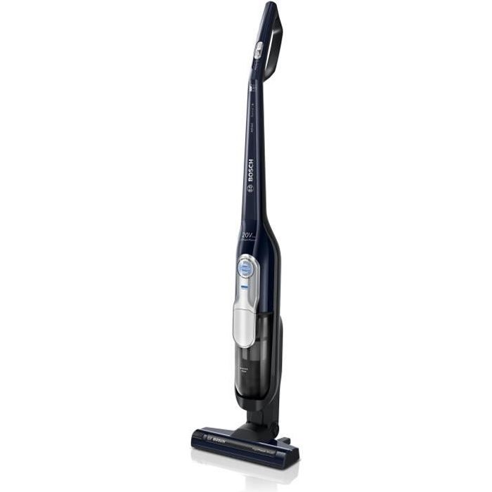 BOSCH BCH85N - Aspirapolvere elettrico Athlet ricaricabile - Batterie Li-on 20V max - Contenitore 900 ml - 2 velocità + turbo - Blu