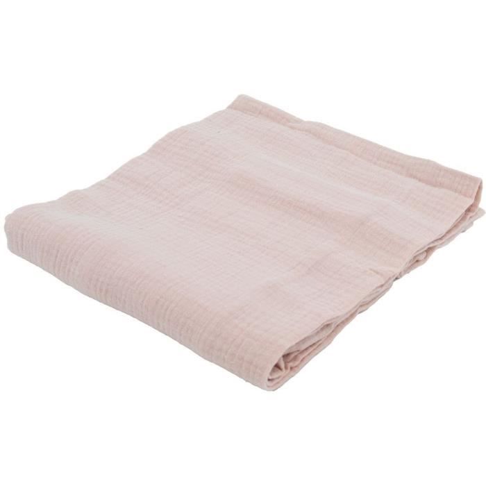 Maxi fascia - Stampata - 100x100 cm - Rosa antico