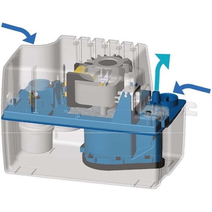 Image secondaire de Pompe de relevage de condensats - SFA - Sanicondens Pro V02 - 45 dBA - Chaudiere / Climatisation