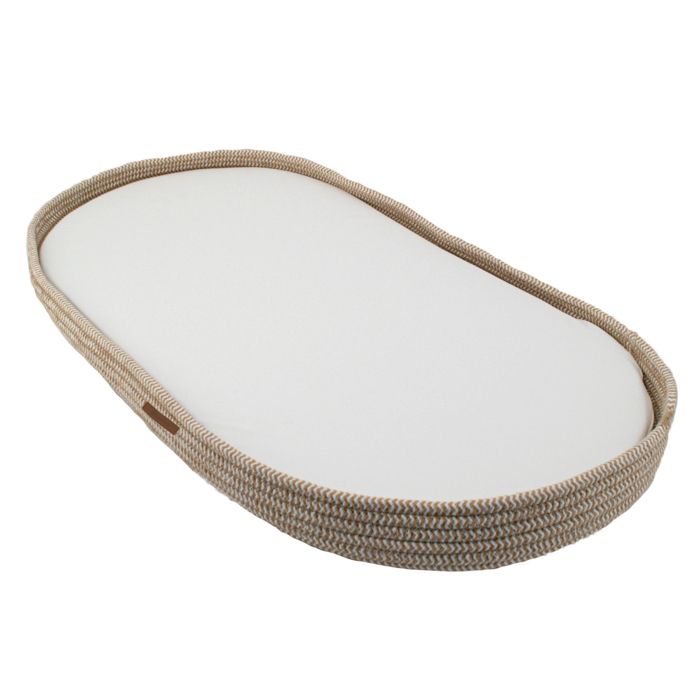 Matelas à langer tressé - DOMIVA - Honey Moon - Coton tressé