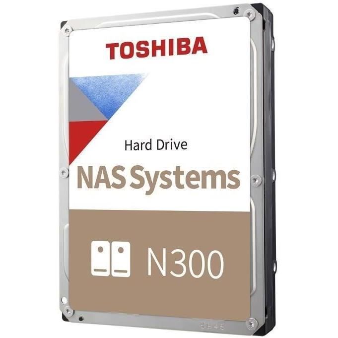 Internal hard drive - TOSHIBA - NAS N300 - 14 TB - 7200 rpm - High reliability - RAID