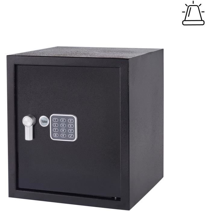 Coffre-fort Électronique a Alarme - YALE - YEC/390/DB2 - Large 40L