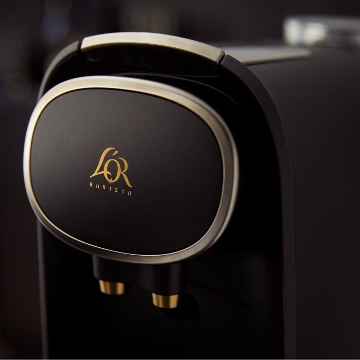 Machine a café a capsules double espresso PHILIPS L'Or Barista LM8016/90 - Noir Mat et Finition métallisée