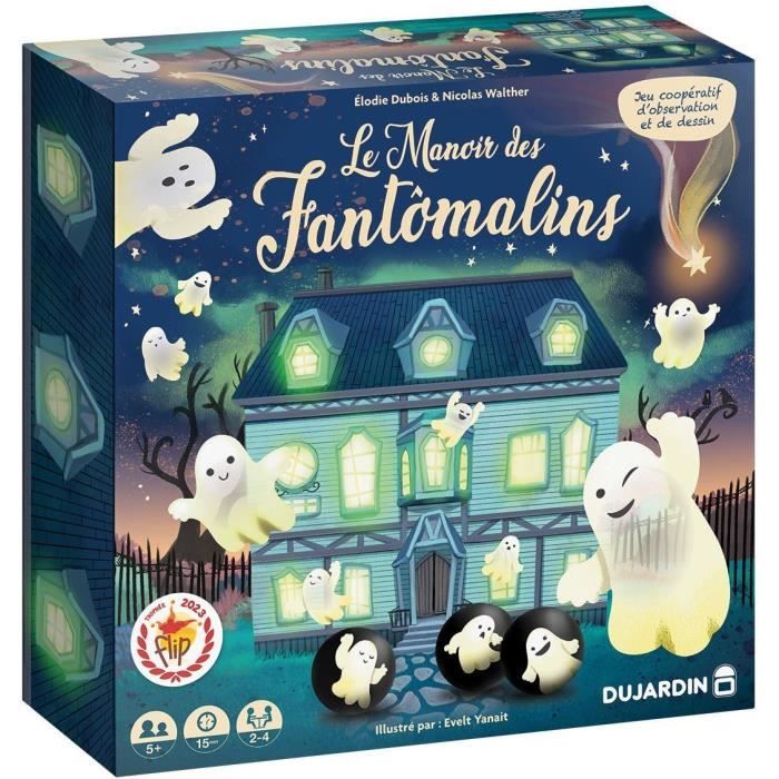Le Manoir des Fantômalins - Jeu Coopératif pour Enfants