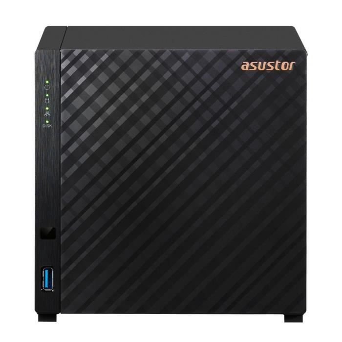 Image secondaire de Serveur NAS ASUSTOR AS1204T - 4 Baies avec 1 Go DDR4