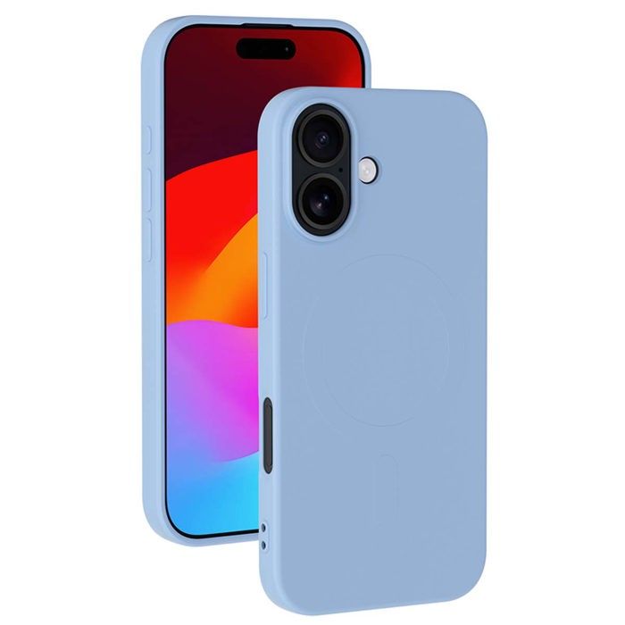 Image secondaire de Coque MagSafe en Silicone pour iPhone 17 - Bleu Ciel