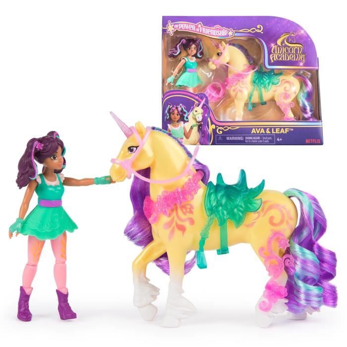 Image secondaire de Figurines Ava + Leaf - 5 accessoires inclus - des 4 ans - L'École des Licornes