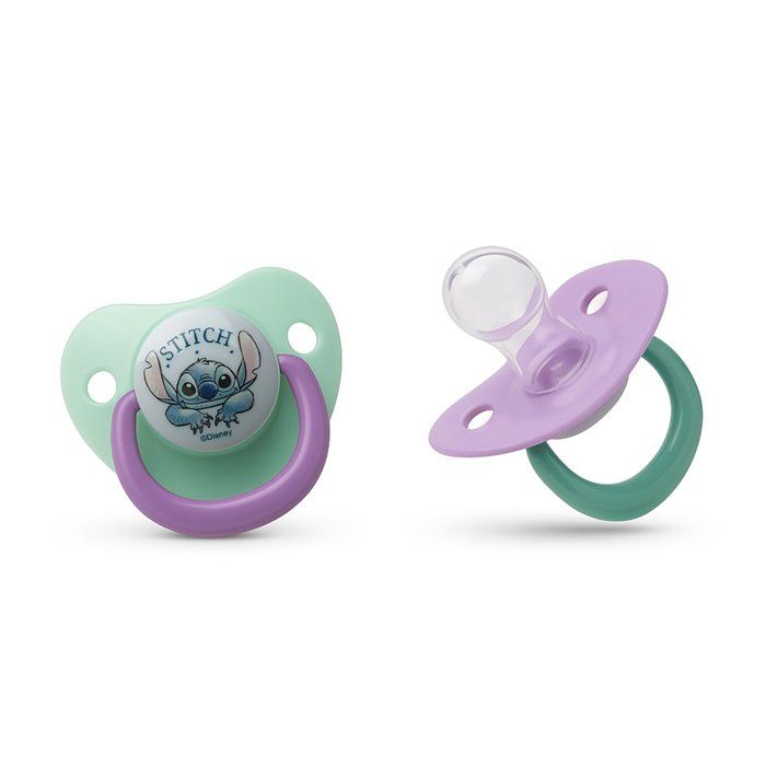 Image secondaire de Lot de 2 sucettes anatomiques Lilo & Stitch en silicone - 6 mois+