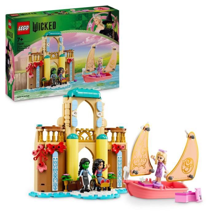 LEGO Wicked 75681 Glinda, Elphaba e Nessarose all'Università di Shiz - Set magico