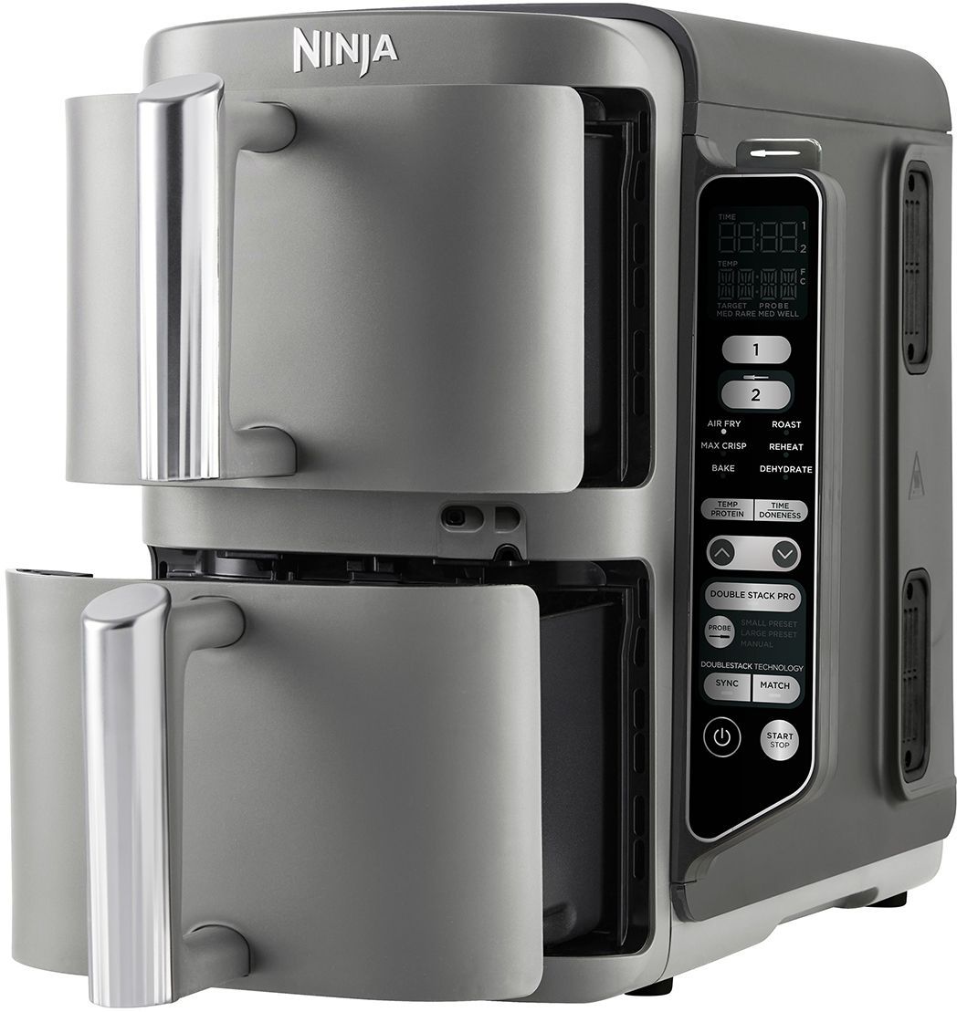 Image secondaire de Friteuse sans huile NINJA Double Stack XL - 9,5L avec 6 programmes de cuisson