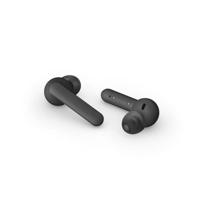 URBANEARS Alby - Ecouteurs sans fil bluetooth - 15h d'autonomie - Résistants aux éclaboussures - Commande tactile et vocale - Noir