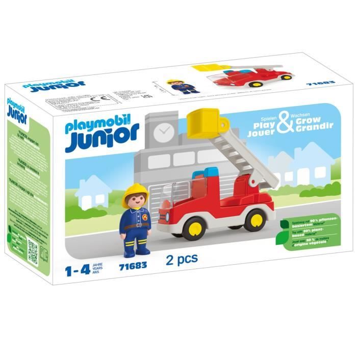 PLAYMOBIL JUNIOR - 71683 - Camion dei pompieri