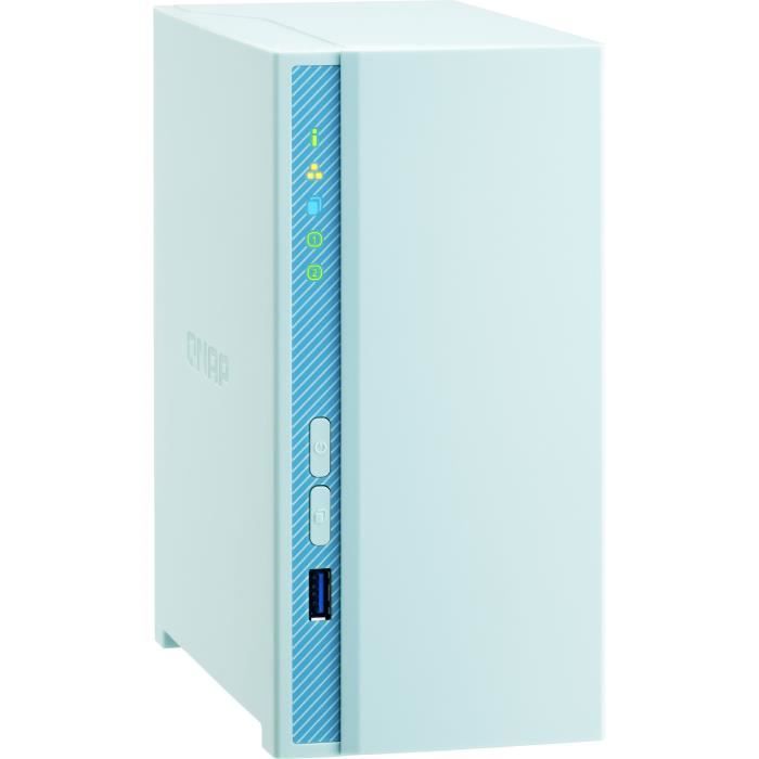 QNAP - Serveur de Stockage (NAS) - TS-230 - 2 Baies - Boitier nu