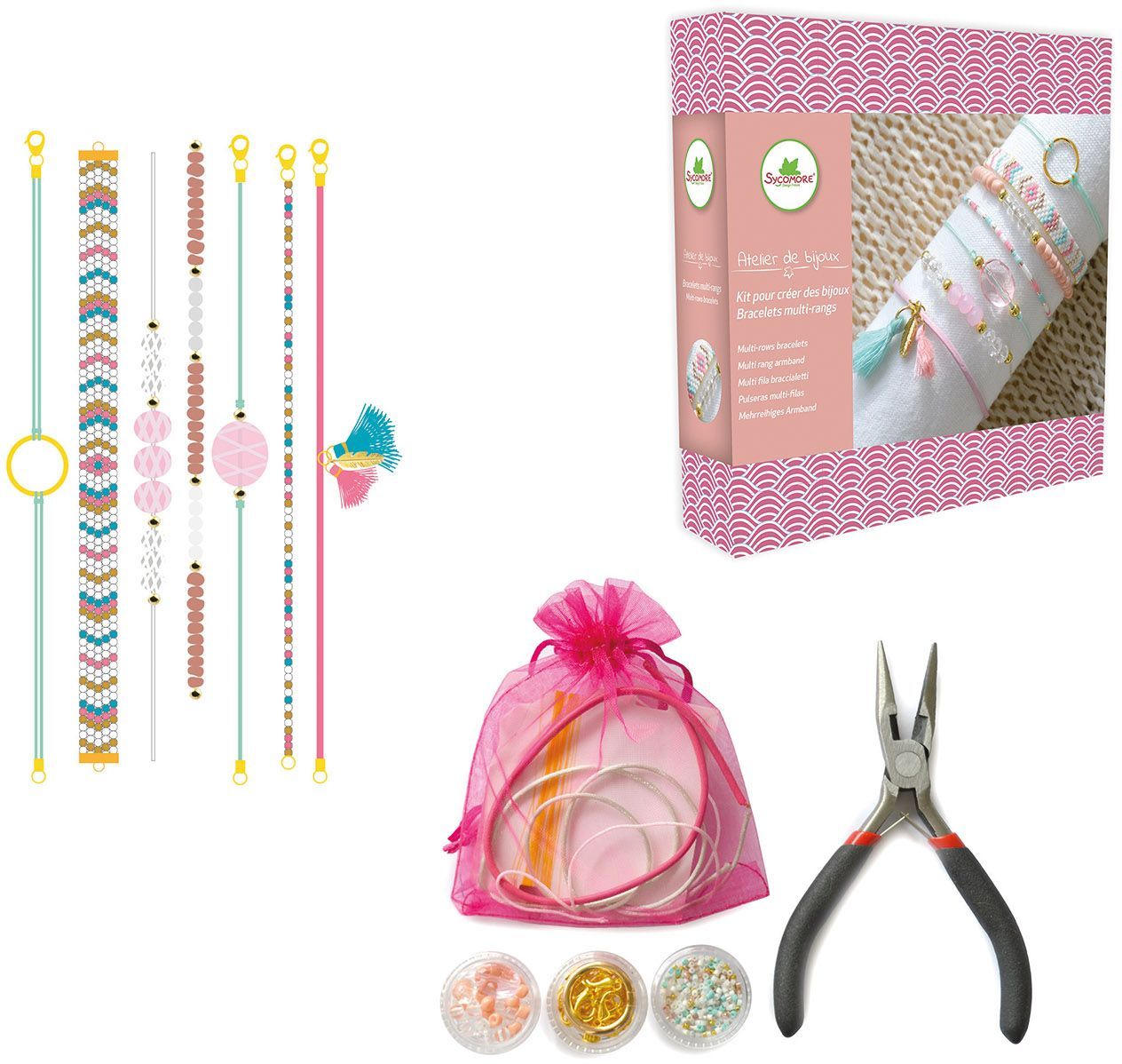 Image secondaire de Atelier de Bijoux Art Déco Multirangs - SYCOMORE