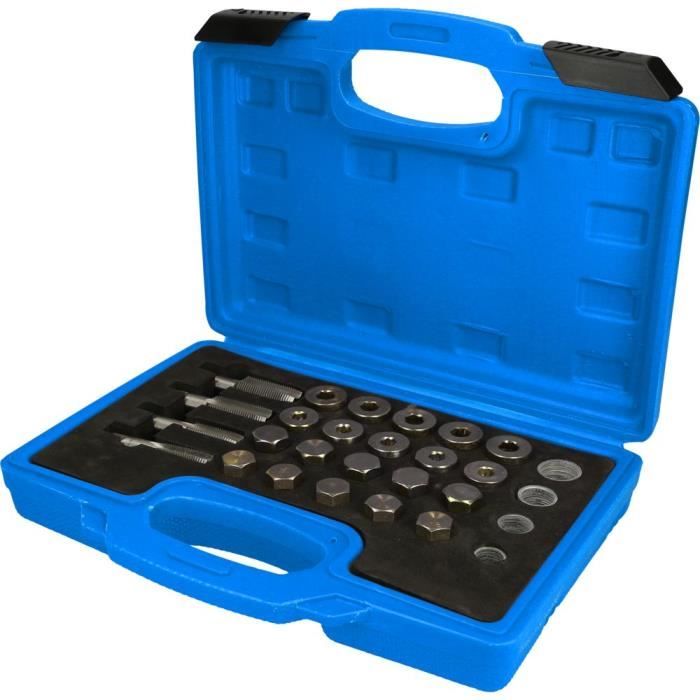 Coffret de réparation pour vis de carter d'huile | 64 pieces - Brilliant Tools BT711250