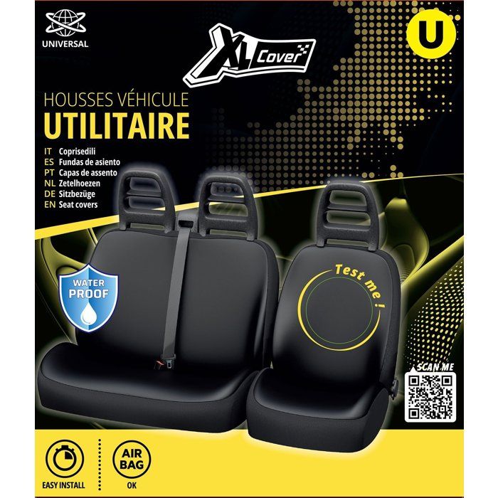 Image secondaire de Housse de Siège Auto XLCOVER pour Utilitaire - Protection et Confort