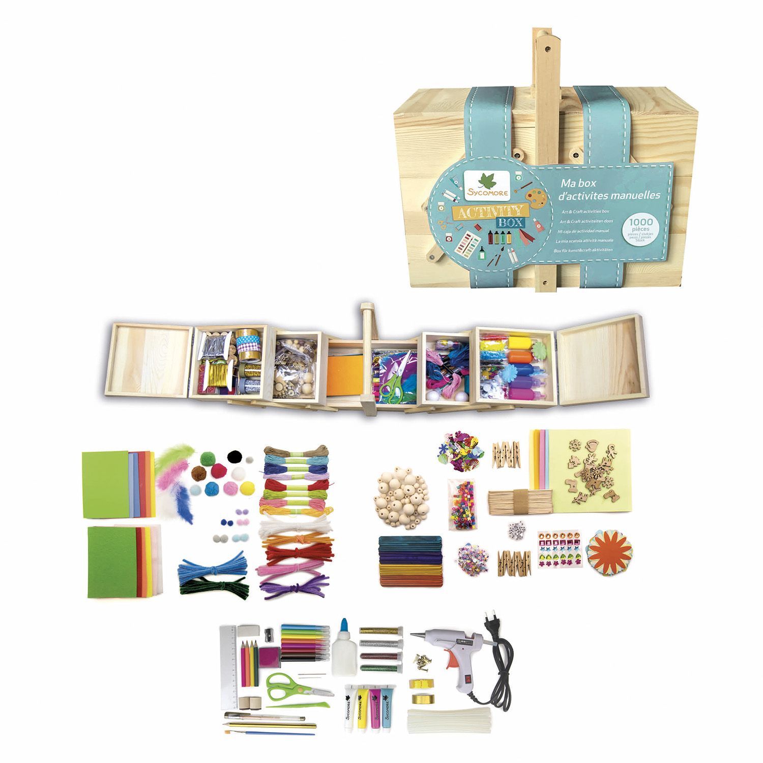 Image secondaire de Activity Box SYCOMORE - Kit créatif complet pour enfants dès 3 ans
