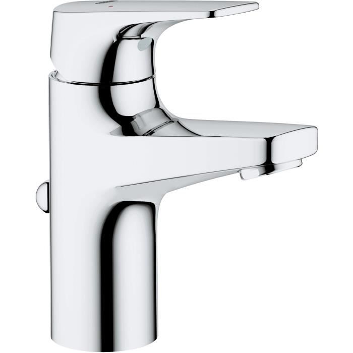 Grifo de ba�o - GROHE Start Flow - Mezclador monomando - Talla S - Cromo - Ahorro de agua - 23809000