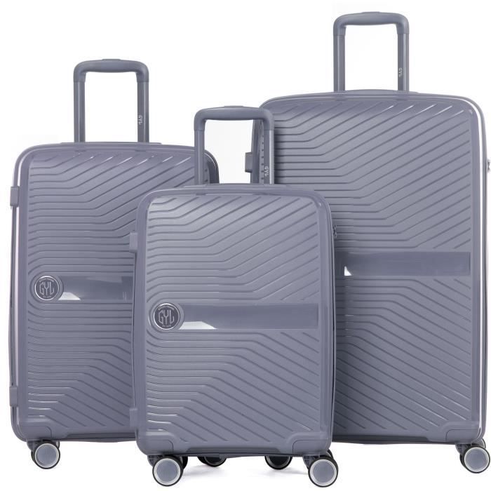 GYL BAG - Set di 3 valigie infrangibili in polipropilene