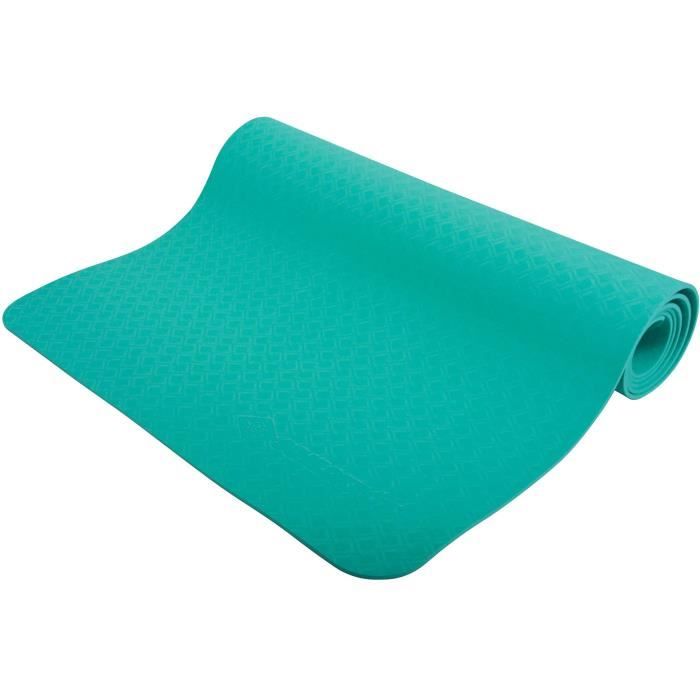 Tappetino yoga Schildkröt Fitness con borsa 180 x 61 cm in gomma verde