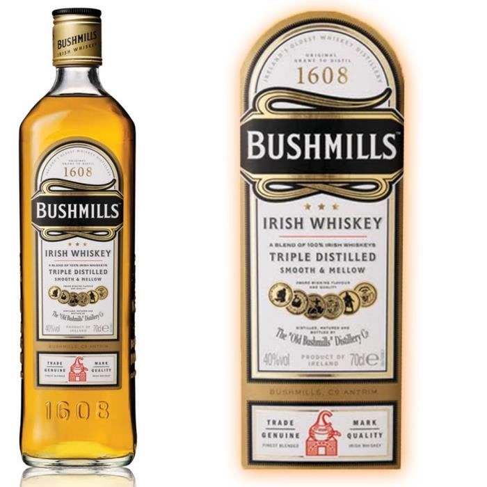 Bushmills Original - Blended Irish Whiskey - 40% - 70cl
