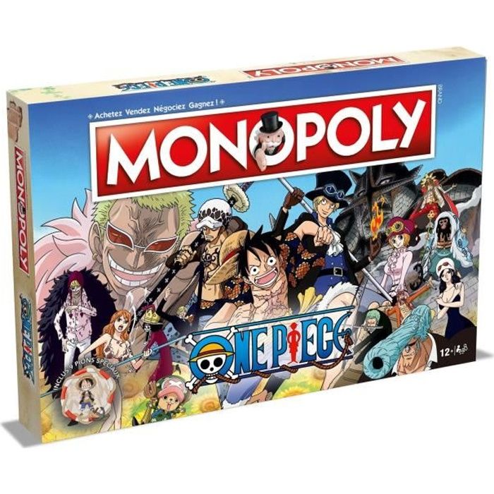 WINNING MOVES Monopoly One Piece - French Version