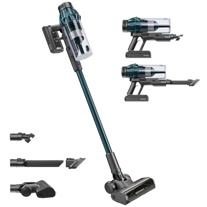 Aspirateur balai sans fil 2-en-1 H.Koenig UPX32 - Puissant et léger