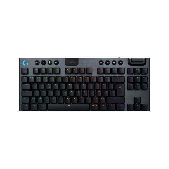 Tastiera da gioco - wireless - Logitech G - G915 TKL X - Switch lineare - AZERTY - Nera