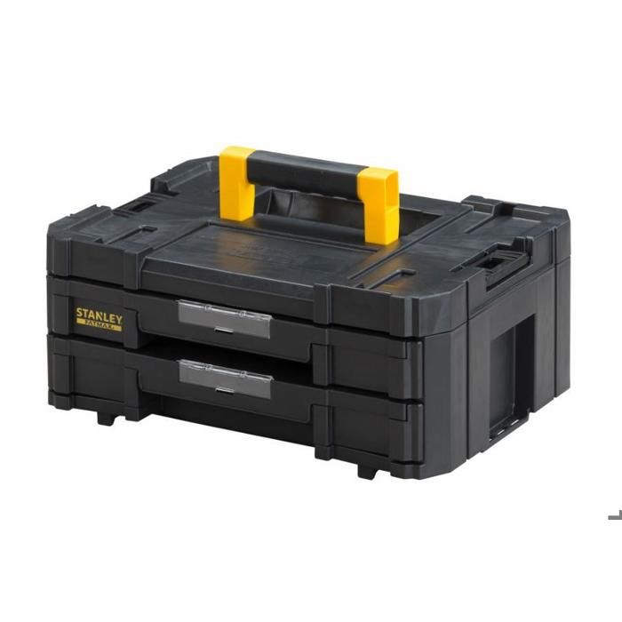 Mallette 2 tiroirs Tstak-Fatmax Stanley 8l - 44 x 33,17 x 17,6 cm - fmst1-71969