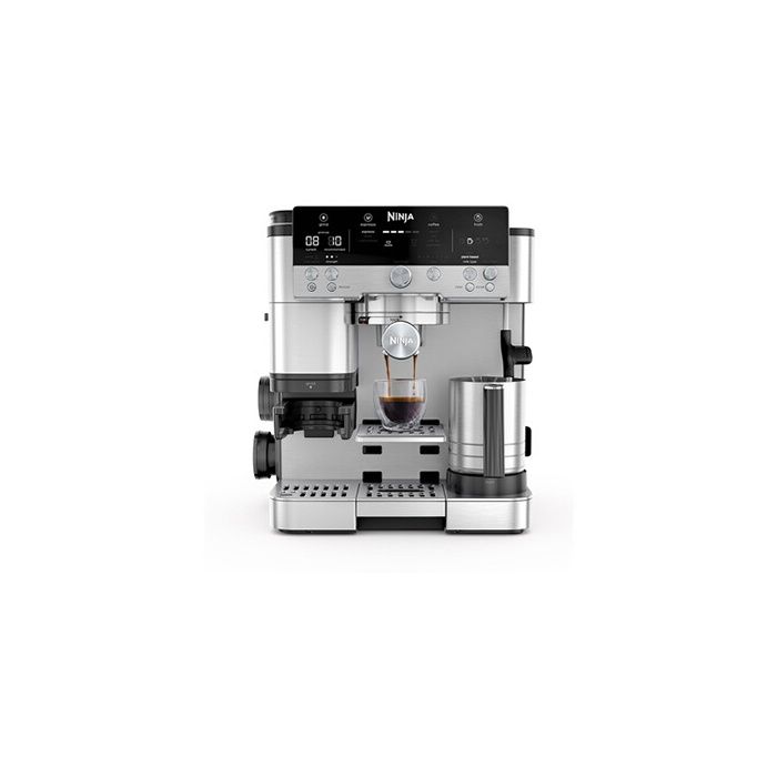 Machine a café - NINJA - ES601EU Luxe Premier - 1650 W - 2 Litres - Acier inoxydable