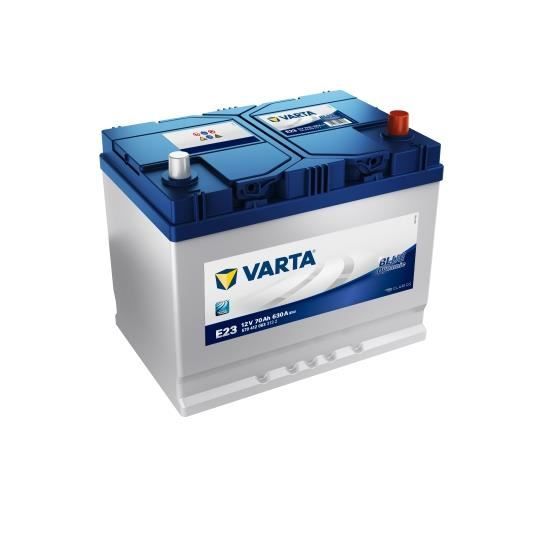 VARTA Batterie Auto E23 (+ droite) 12V 70AH 630A