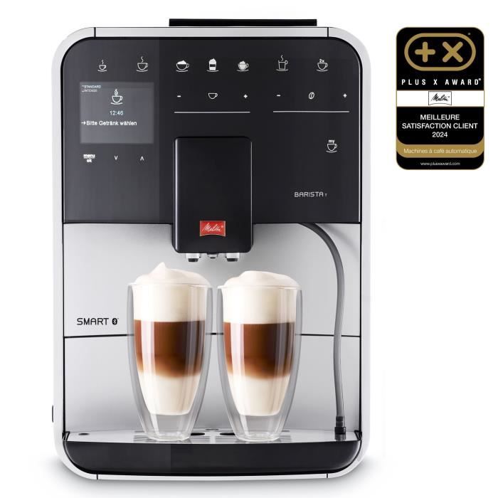 MELITA F831-101 Barista T Smart - Plateado (sin tanque de leche)