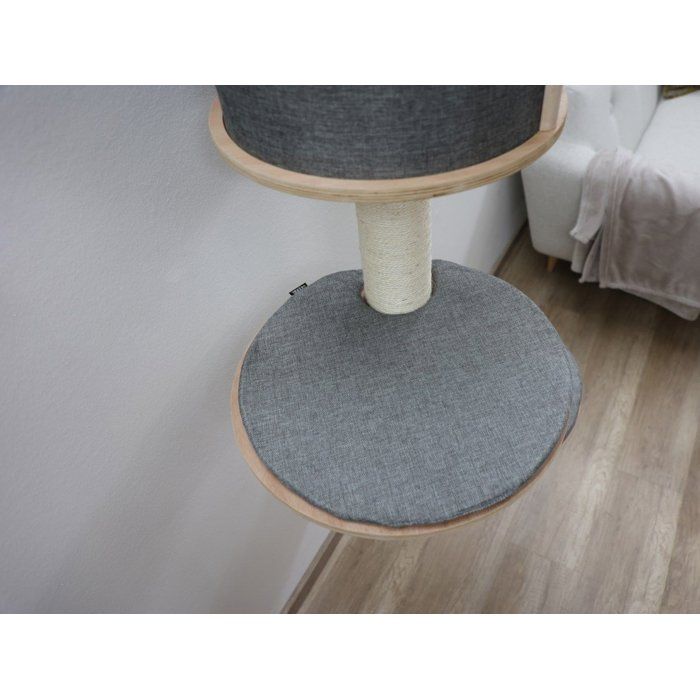 Maceta para flores interior 30 cm de altura color negro plástico para plantas pequeñas y suculentas