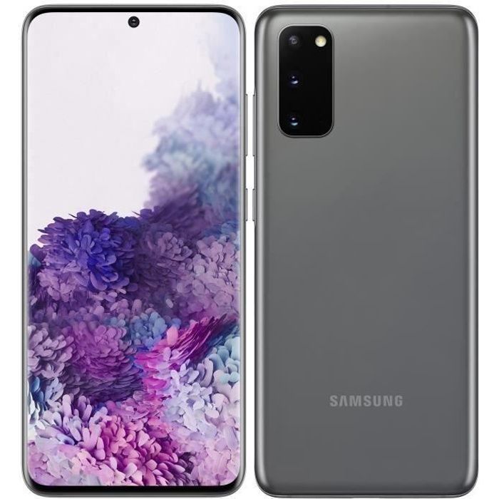 SAMSUNG Galaxy S20 128 Go 5G Gris - Reconditionné - Excellent état