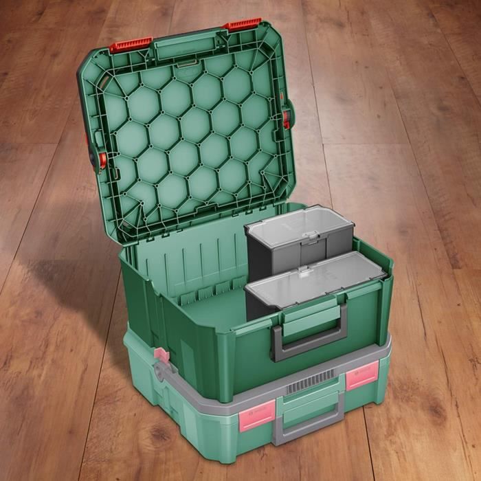 Storage box medium for tools Systembox compatible with Bosch accessories 2/9