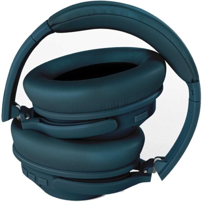 Image secondaire de Casque Bluetooth SENCOR M30 avec Annulation Active du Bruit - Bleu