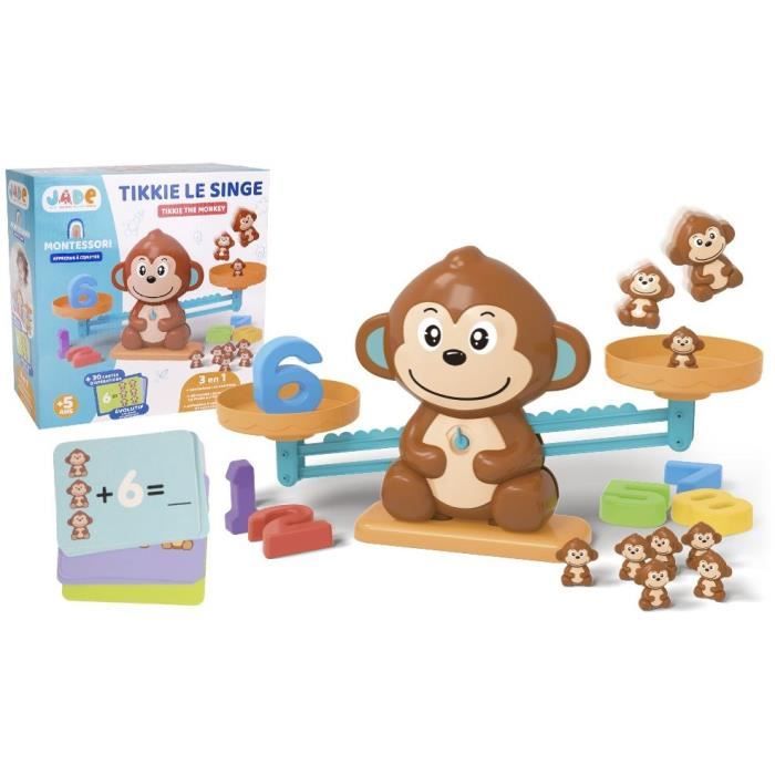 Tikkie la bilancia matematica - Gioco educativo - JADE - Montessori - Dai 5 anni