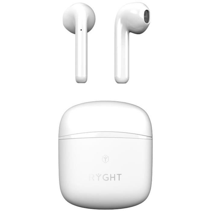 RYGHT R480699 WAYS - Ecouteur True Wireless Earbuds - Blanc