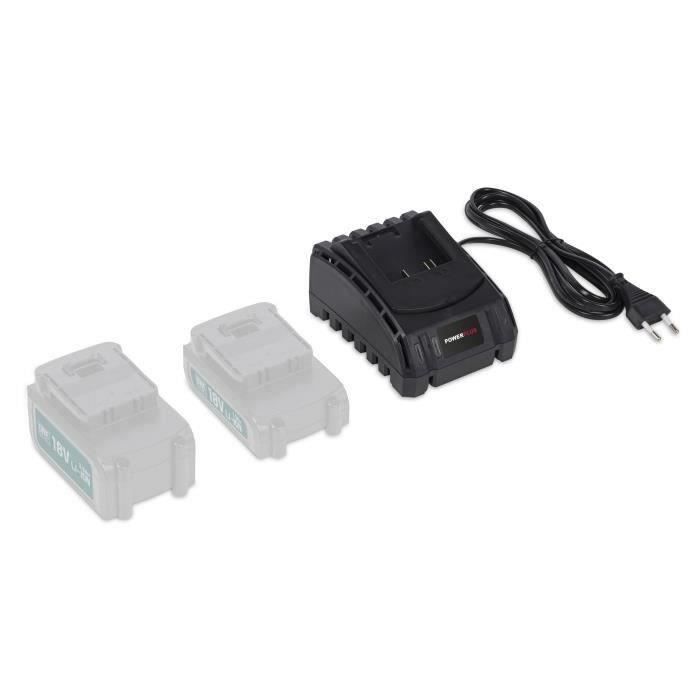POWERPLUS Scie sabre + Batterie + Chargeur 18V