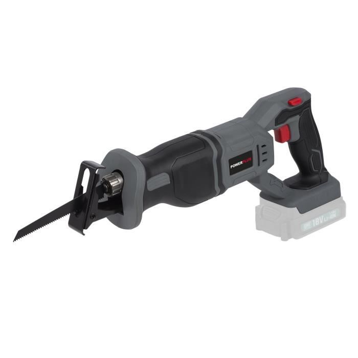 POWERPLUS Scie sabre + Batterie + Chargeur 18V