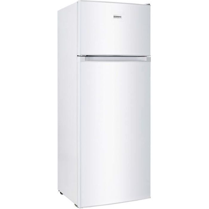 Réfrigérateur congélateur haut OCEANIC - OCEAF2D206W1 - 206L - Froid statique - L54 cm x H145 cm - Blanc
