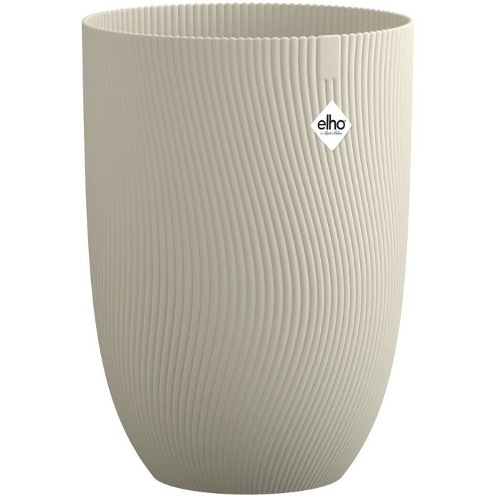 Pot de Fleur Sereh Haut 40 Beige - Élégance pour Intérieur et Extérieur