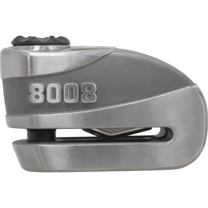 Antifurto a disco - ABUS - 8008 2.0 - Pene 16 mm - Allarme 100 dB - Rilevazione 3D - Cilindro XPlus