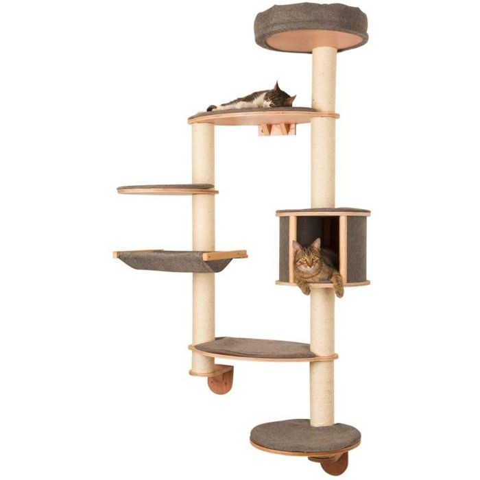 Tiragraffi da parete - H. 185 cm - Dolomit XL Tofana - KERBL - Grigio